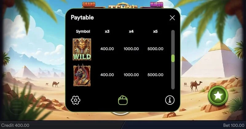 Temple of Treasures - започнување на Hold & Win-рунда со Cash Collector-симболи